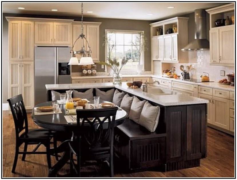 27 Captivating Ideas For Kitchen Island With Seating