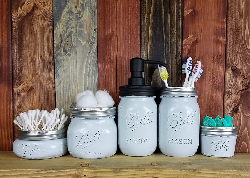 old Mason jars