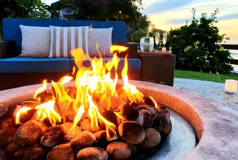 The Best Materials for a Backyard Fireplace